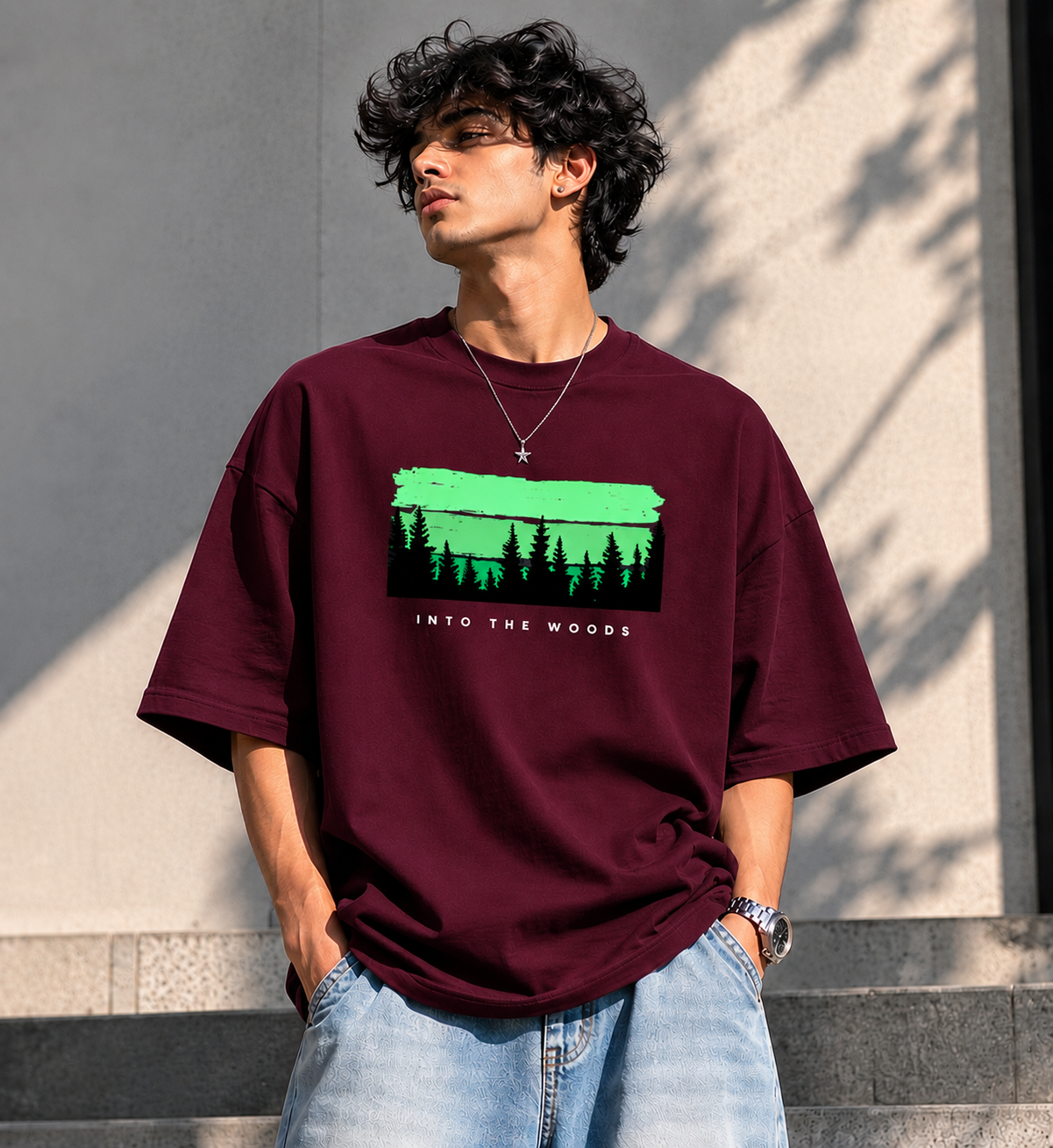 Premium Oversized Printed T-Shirt for Men